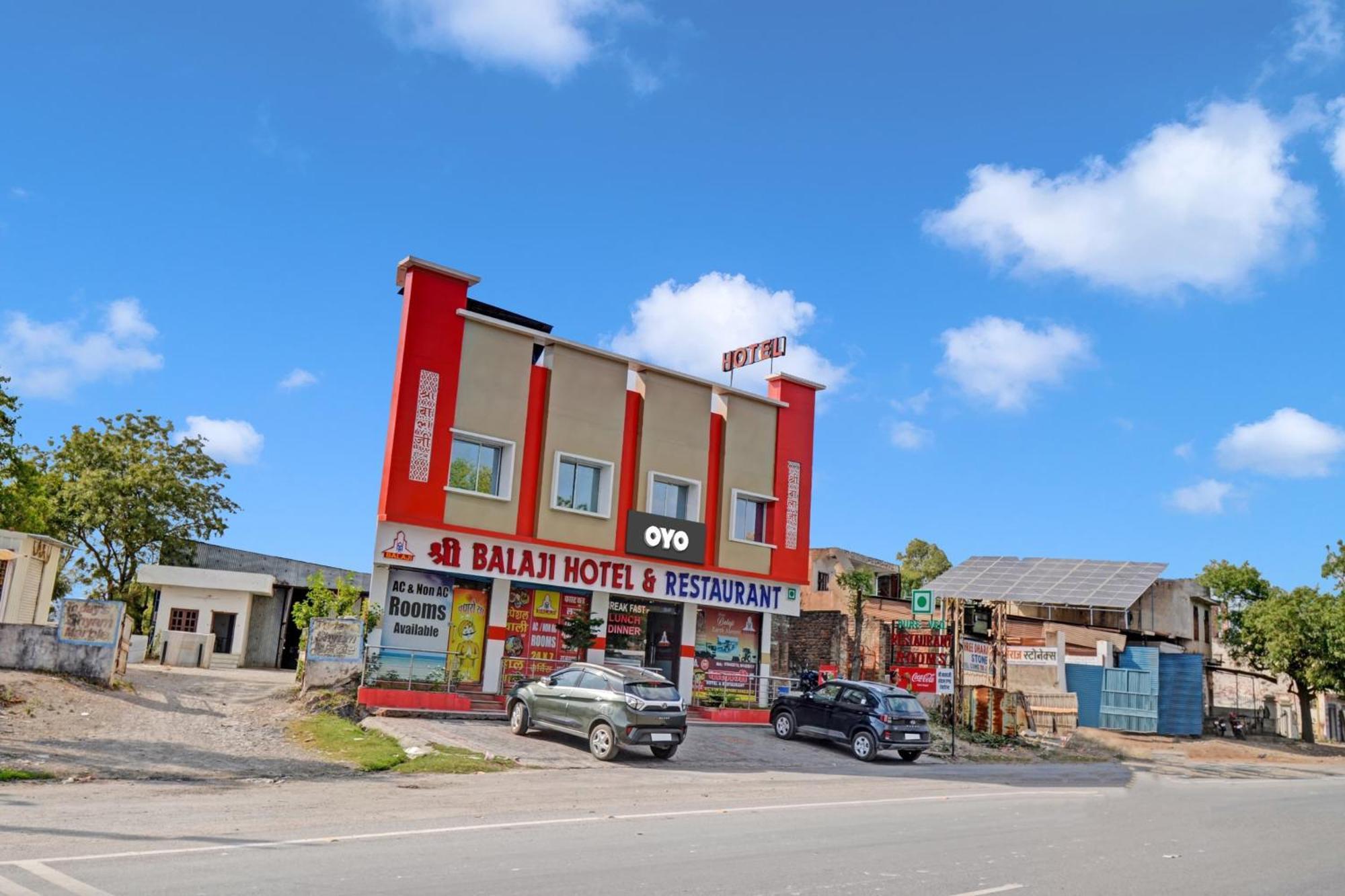 Hotel O Shree Balaji Hotel & Restaurant Bedla 外观 照片